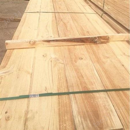 建筑木方 3x8白松木方* 耐磨 呈果木业