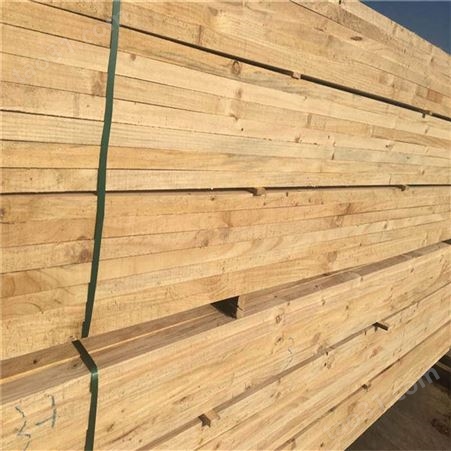 木方木条 4X6建筑木方规格定制厂家供应_呈果木业