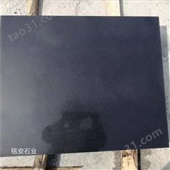 中国黑石材产地黑色花岗岩石材报价