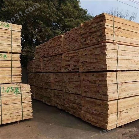 山东木方价格 3x8白松建筑木方厂家定制加工 呈果木业自产自销