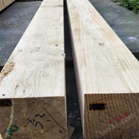铁杉建筑木方规格 5x8铁杉建筑木方 工地建筑木方厂家定制销售_呈果木业