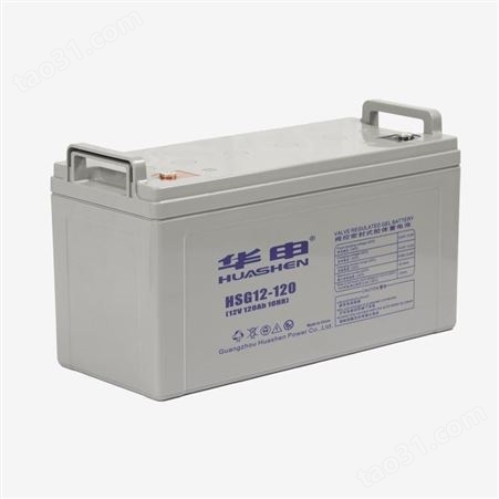 HUASE蓄电池HSG12-150 华申电池12V150AH 消防直流屏胶体蓄电池