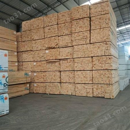 建筑工地木方品种建筑木方规格尺寸