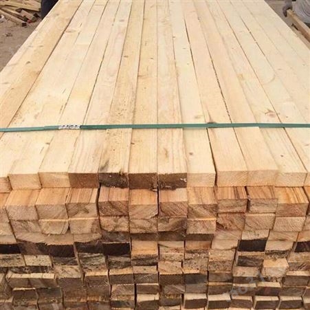 建筑工程方木 呈果木材加工厂长期加工4米花旗建筑工程方木