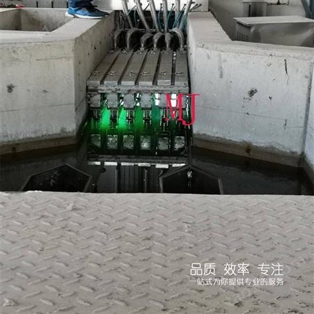 城固县沙坝村工业园区污水处理项目用明渠紫外线消毒系统 320W灯管