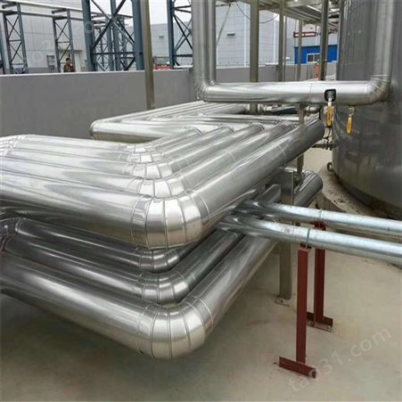 管道铁皮保温施工厂家 橡塑管道保温施工安装效果
