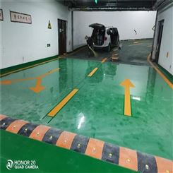 地下停车位地坪漆 水泥地坪自流平 春田环保 耐磨环氧地坪公司