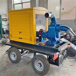 冀探机械 移动便携式 工业污水柴油自吸泵 JT-320